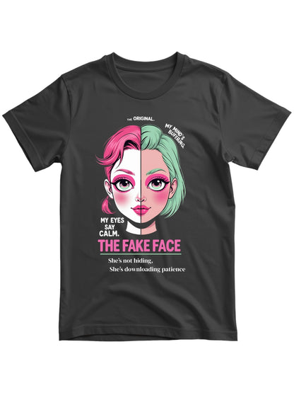Black Streetwear Graphic T-Shirt for Women