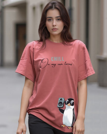 Chill Mode Penguin Tee