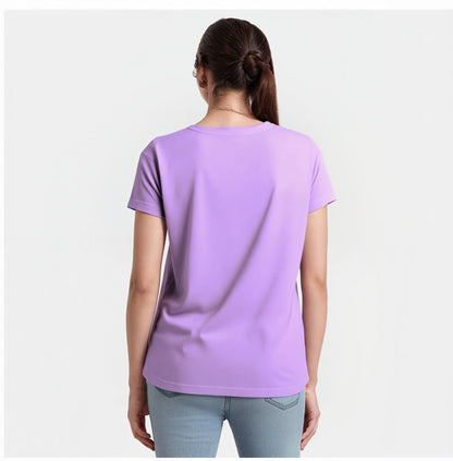 Lavender “Lost and Free” Wing Graphic Tee