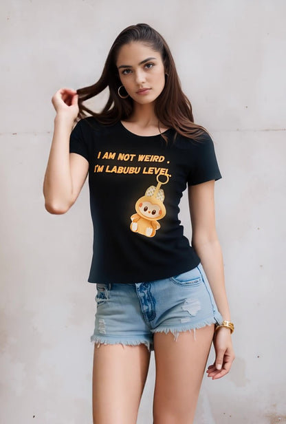 "Labubu Level" Graphic Tee – Quirky & Cute